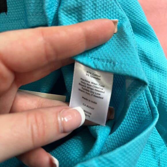 NEW Talbots Heritage Blue Straight Leg Pants Size 12 - Picture 6 of 7